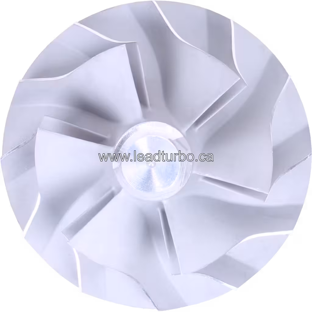 Колесо компресора турбокомпресора для CAT C15 (Післяринкова) top view