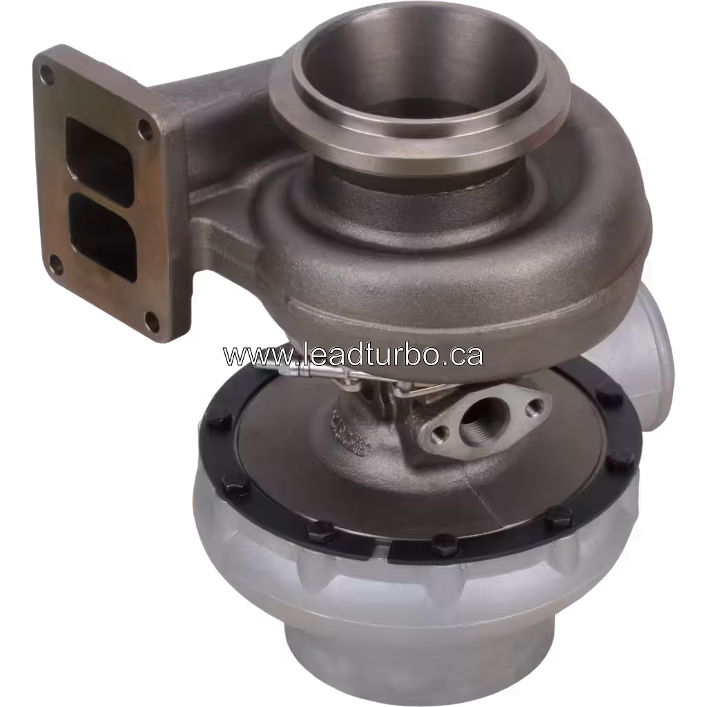 Turbo 3522867 HT3B para Cummins NT855-M240 - Reposição bottom 45 degree view