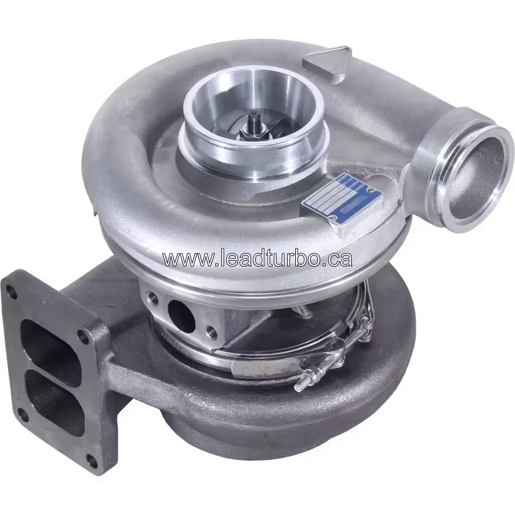 Vista frontal del turbo para motor IVECO 8210