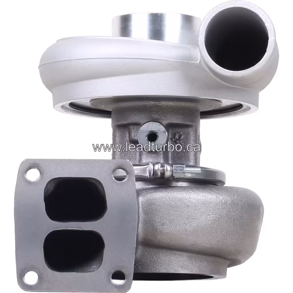 Vista frontal do turbocharger 49188-01254 TDO8H com roda do compressor visível