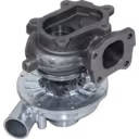 Turbocompresseur de remplacement Isuzu 4HE1 avec visserie bleue anodisée