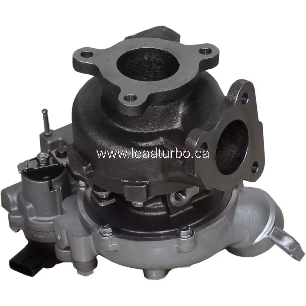 Turbosprężarka RHV4 17201-78032 zamiennik do Toyota Land Cruiser 200 (1VD-FTV) bottom 45 degree view