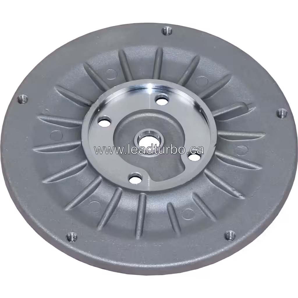 VA420058 BP J96 Turbocharger Back Plate Replacement bottom 45 degree view