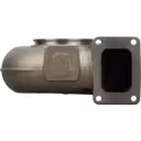 3522911 HC5A turbine housing front view for Cummins KTA38