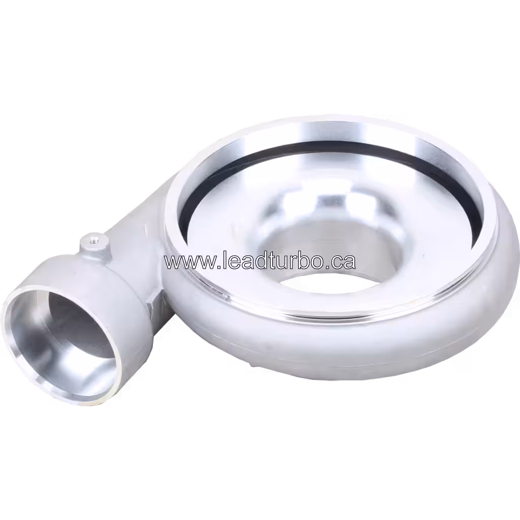 3594111 CH Compressor Housing for Cummins KTTA19 HC5A Turbocharger bottom 45 degree view