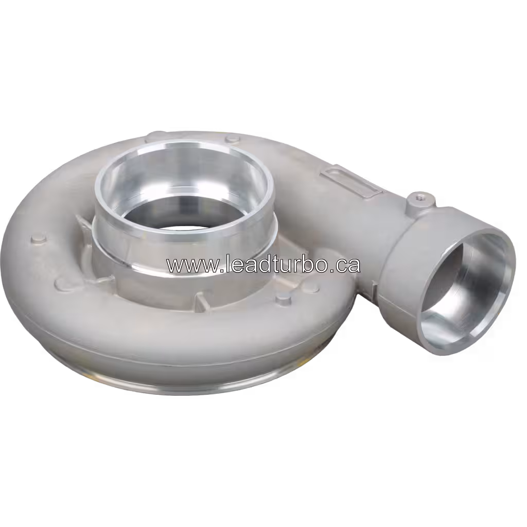 3594111 CH Compressor Housing for Cummins KTTA19 HC5A Turbocharger 45 degree view