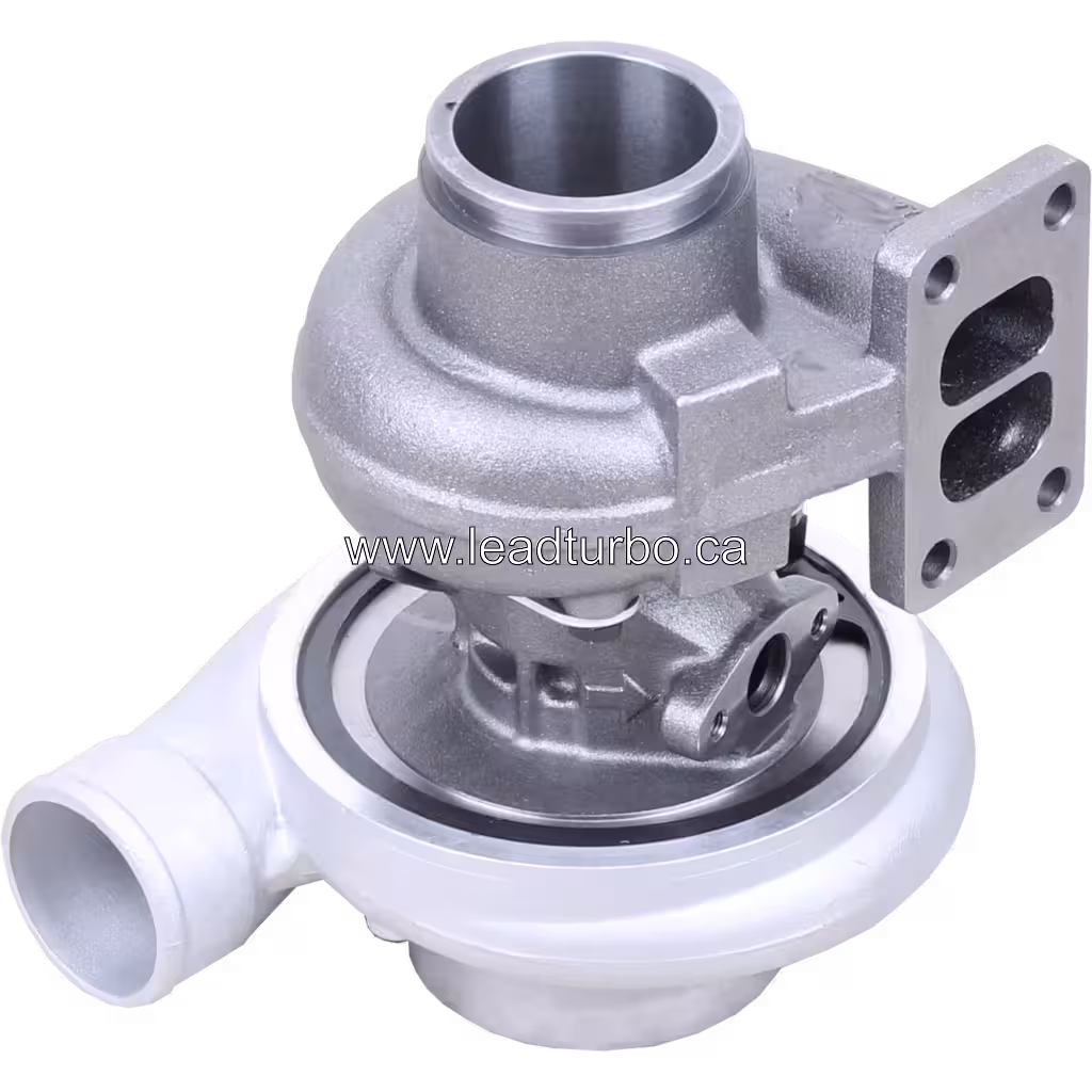 Турбокомпресор для Cummins 6BTA та Komatsu PC200-6 (Післяринкова заміна) bottom 45 degree view
