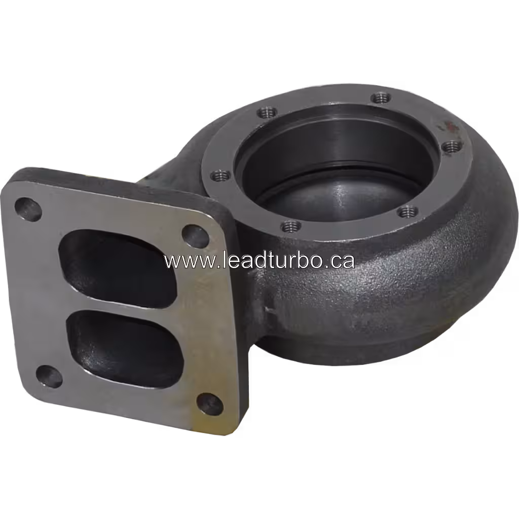 Korpus Turbiny 410401-0022 TO4B59 do Komatsu PC200-5 bottom 45 degree view