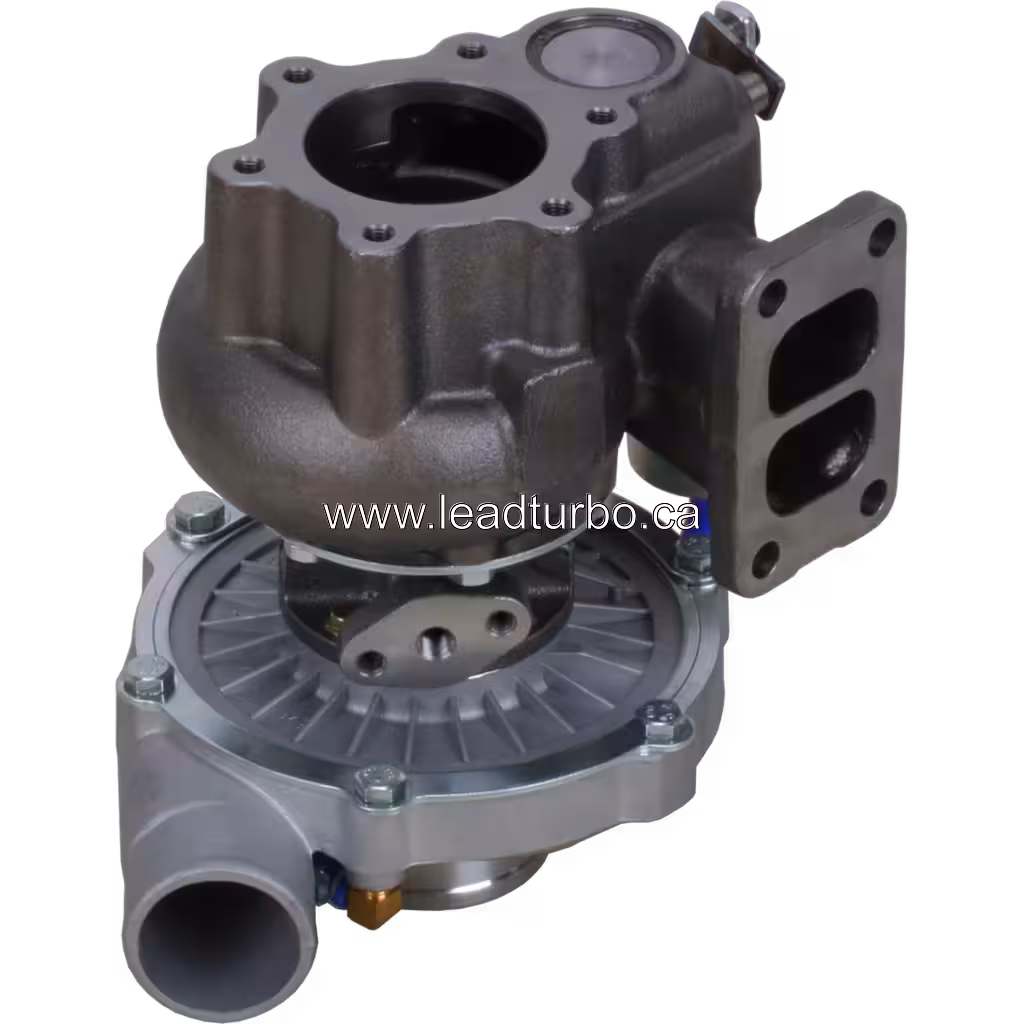 Turbosprężarka 709942-5009 GT3571S – Zamiennik do Perkins Vista 6 i Caterpillar bottom 45 degree view