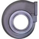 15009880017 TH Carter Turbine S510C004 pour Turbocompresseur CAT 3516 HD (Ref 15009880017) thumbnail 4