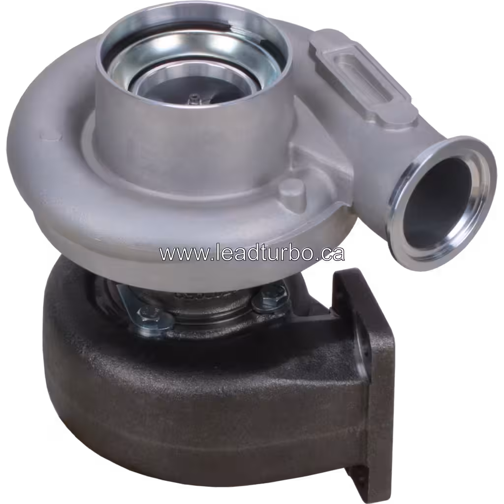 HX35 Turbocharger compressor housing detail