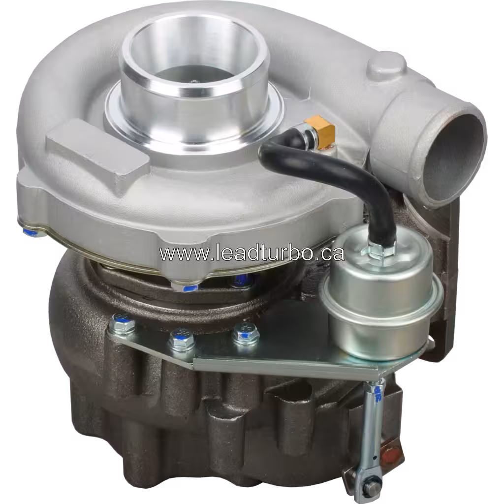 Vista lateral del turbo GT3571S reemplazo 709942-5002