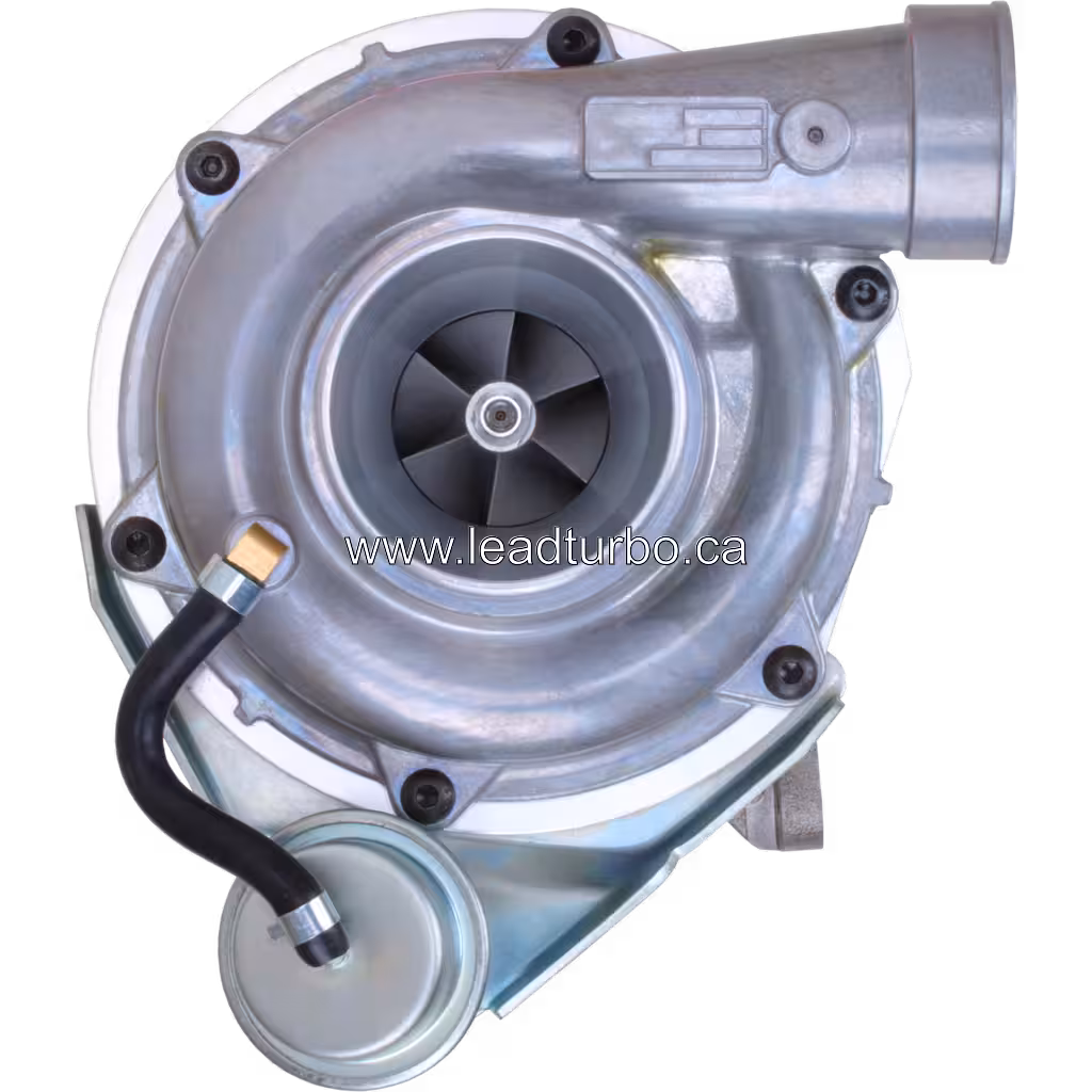 8943900611 Turbo RHE62 para Isuzu 6HE1TC(VIAX) top view