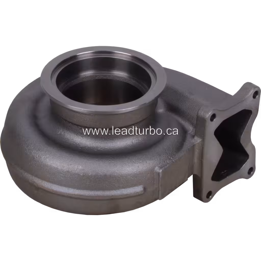 Корпус турбіни HX83 3800950 TH для Cummins QSK50 1500HP 45 degree view