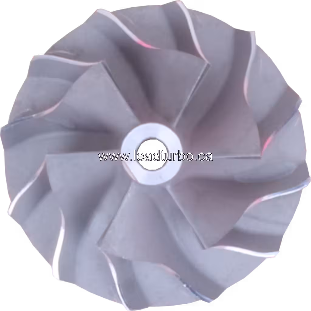 Turbo Kompressorrad Detailansicht