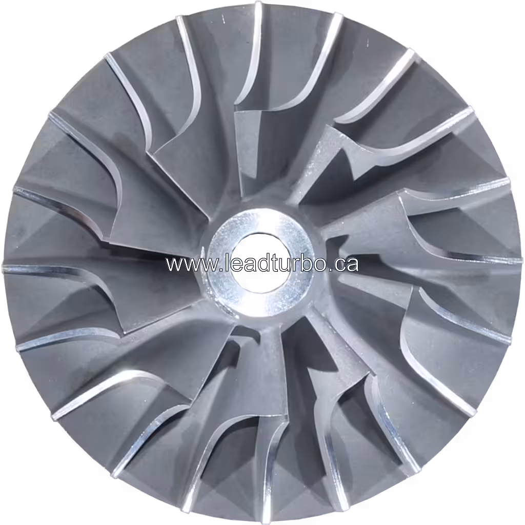 150516-0000 J96 Compressor Wheel - Turbocharger Replacement Part top view