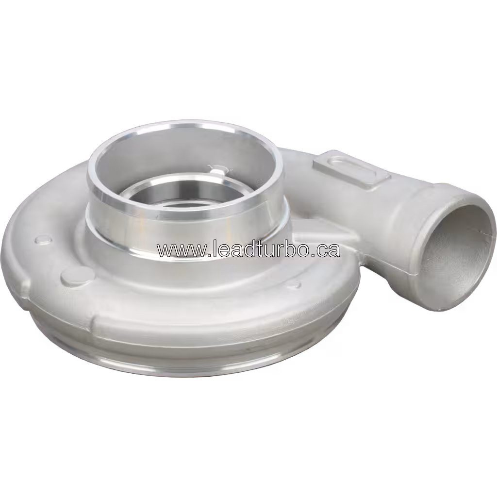 Корпус компресора турбокомпресора 3527369 HX80 для Cummins Marine K19-M680 M700 45 degree view
