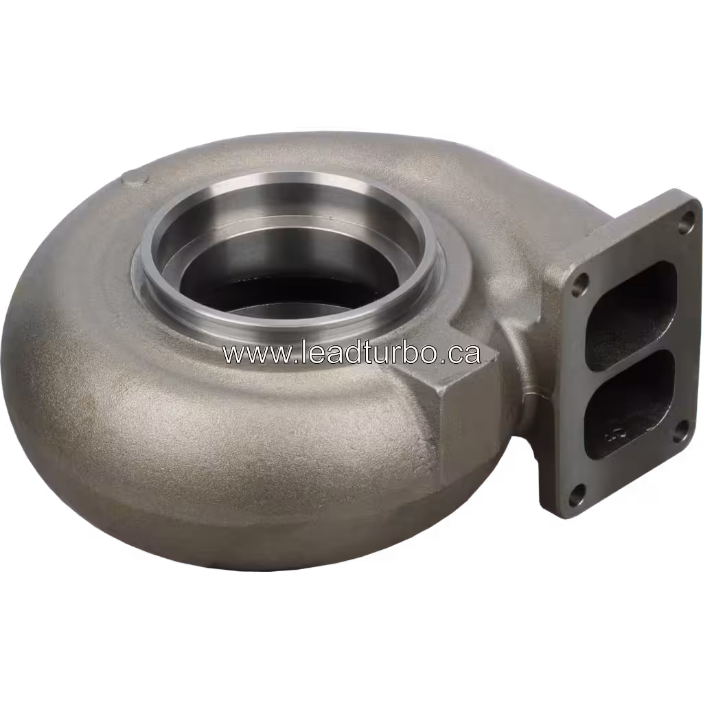 3534201 Turbine Housing for Cummins KTA19 HC5A Turbocharger 45 degree view