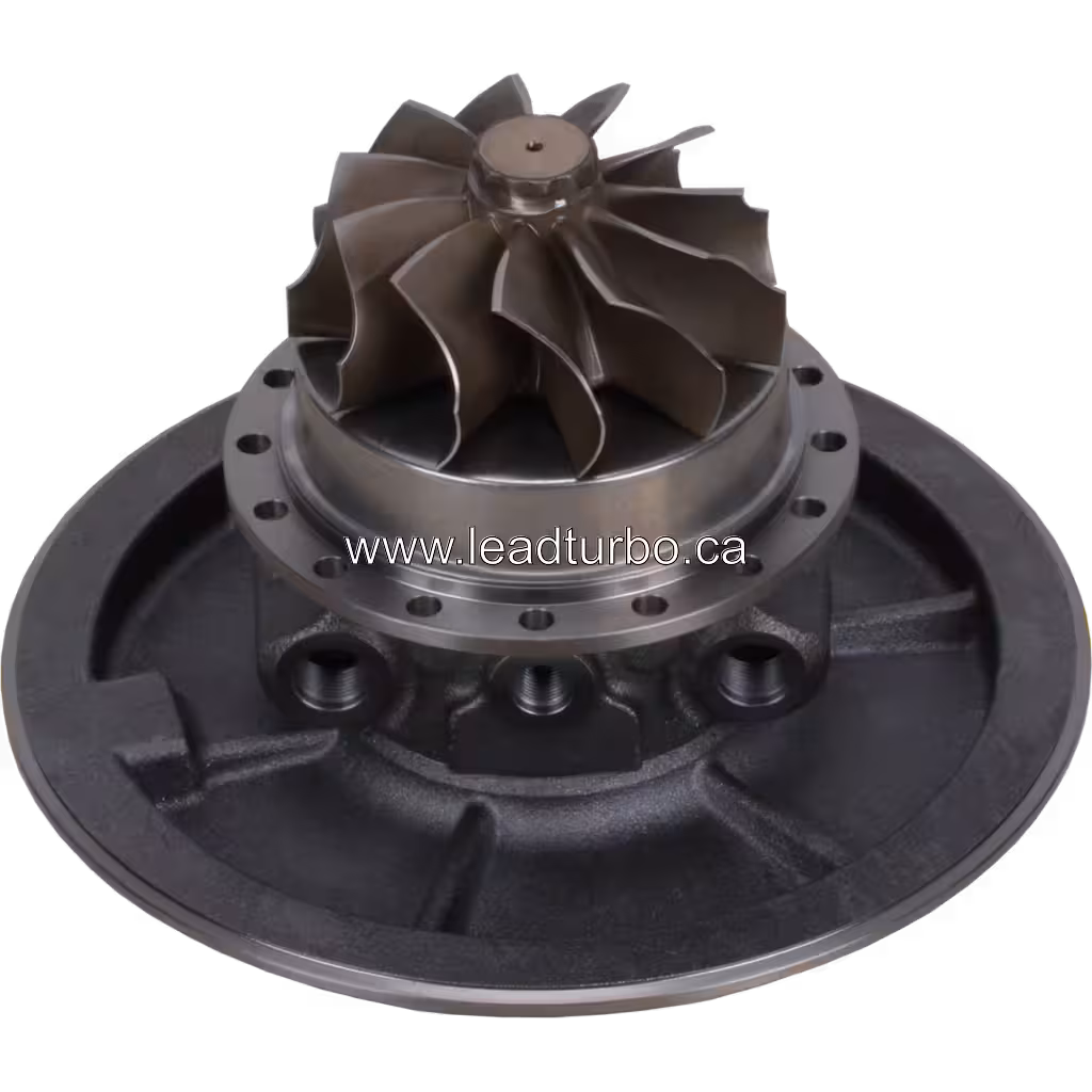 3580746 HX82 Turbocharger Core for Cummins Q19-P14 bottom 45 degree view
