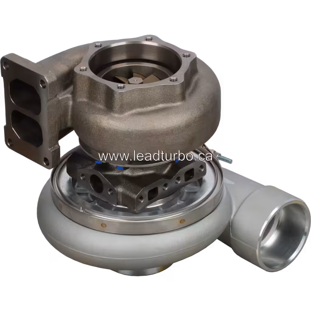 Турбокомпресор 6505-55-5260 KTR110G-H44E для Komatsu D475A-5 bottom 45 degree view
