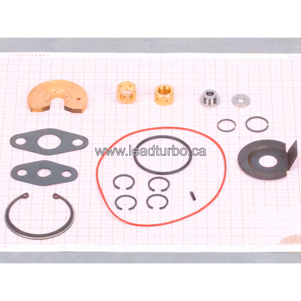 Kit de reparación 318383 para Turbo B2-3067NRAKB Perkins 1106D 45 degree view