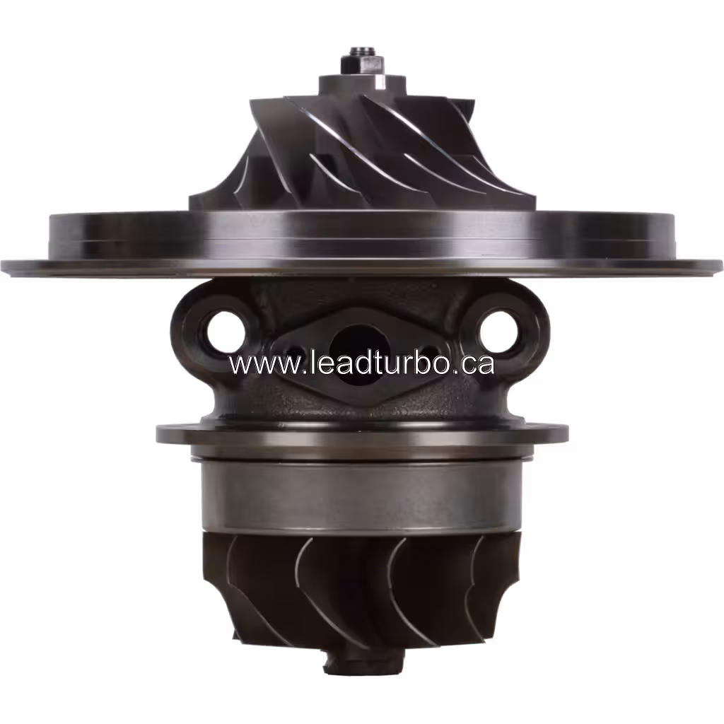 Cummins Q19-P14 turbocharger core side view