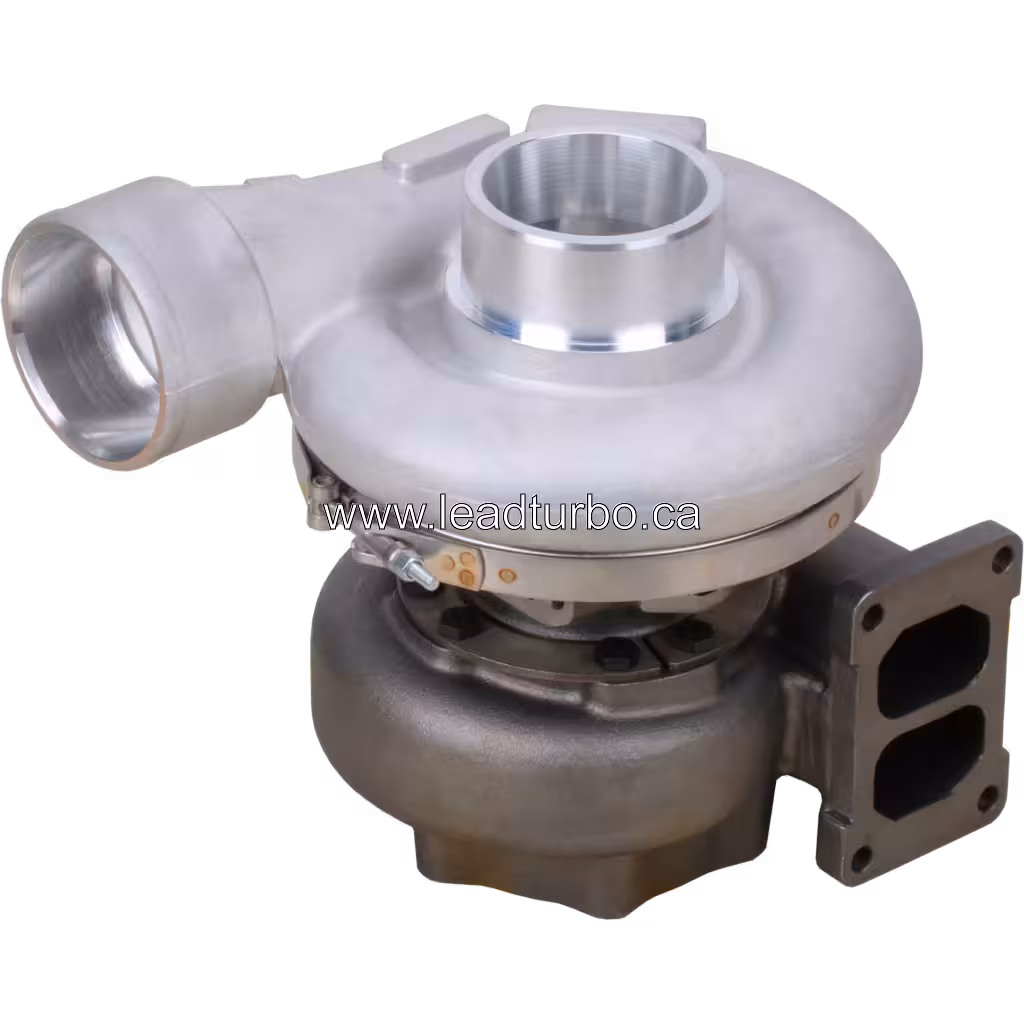 Vista lateral del turbocompresor 6505-55-5260 referencia OEM 6505555250