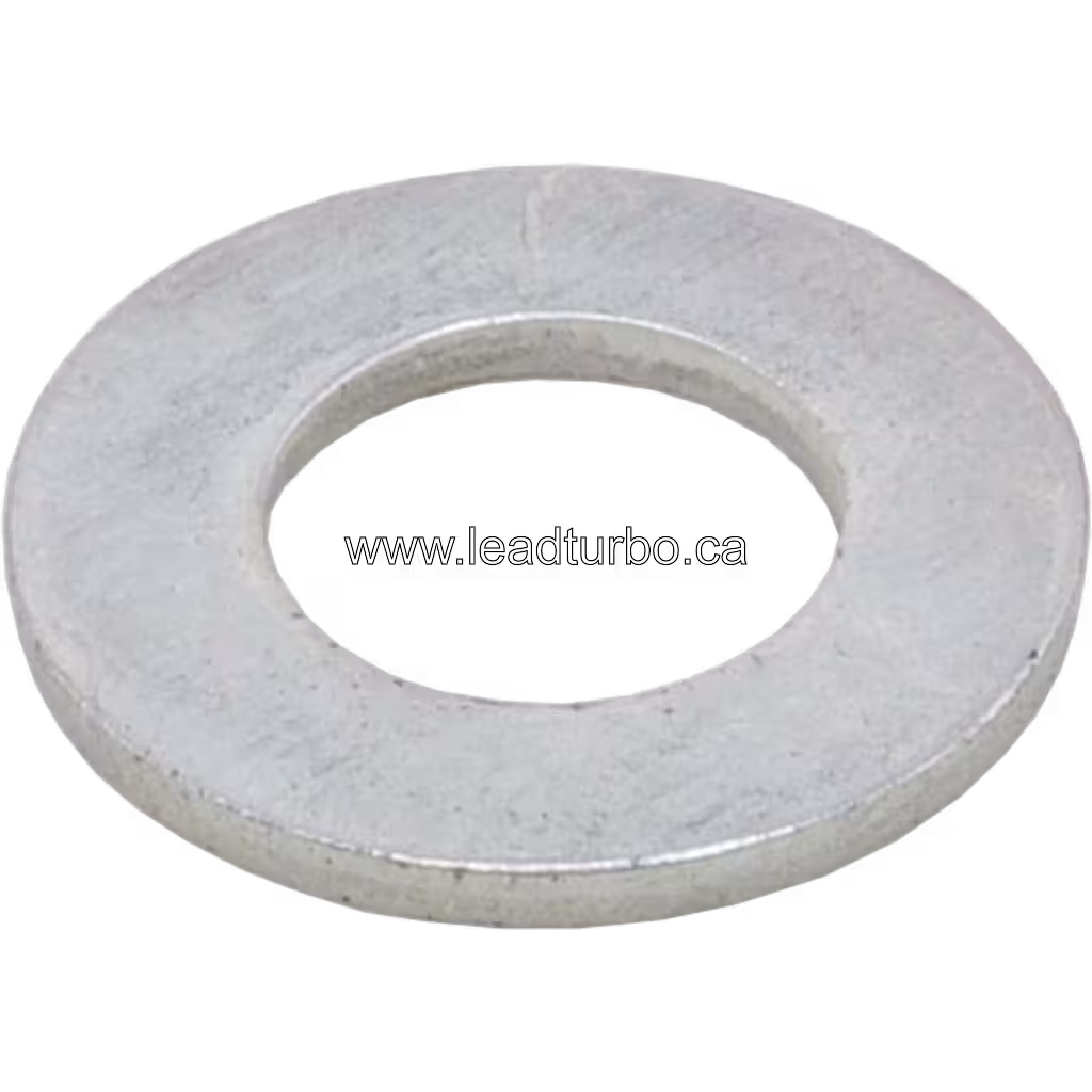 Vista detalhada do gasket de flange para turbocompressor