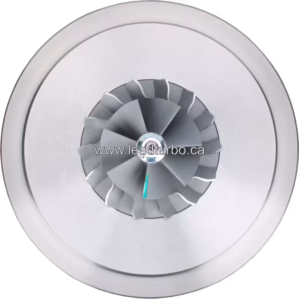 Core turbosprężarki 250-7700 S310CG080 do CAT C9 top view